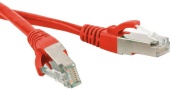 Hyperline (PC-LPM-SFTP-RJ45-RJ45-C5e-1M-LSZH-RD)