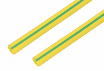 40.0 / 20.0 мм 1м термоусадка желто-зеленая (50шт/уп) REXANT (24-0008)