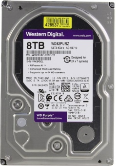Western Digital Purple HDD 8 Tb SATA-III 3.5" WD82PURZ