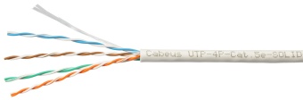 Cabeus UTP-4P-Cat.5e-SOLID-GY