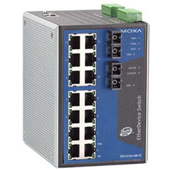 Moxa EDS-516A-MM-SC